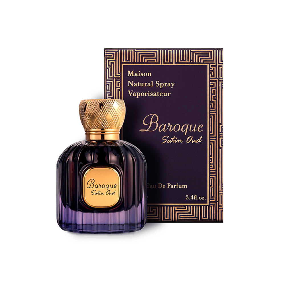 Parfum Baroque Satin Oud Maison Alhambra bouteille noire