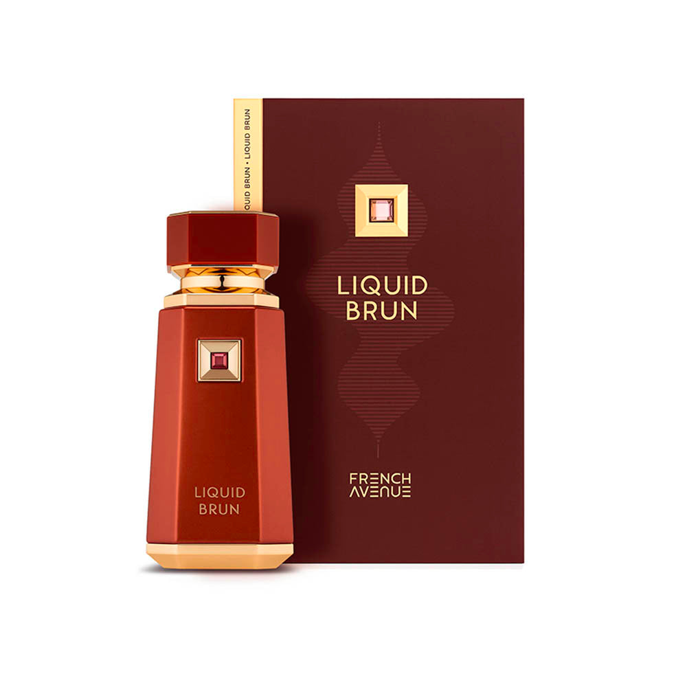 Parfum Liquid Brun French Avenue bouteille marron
