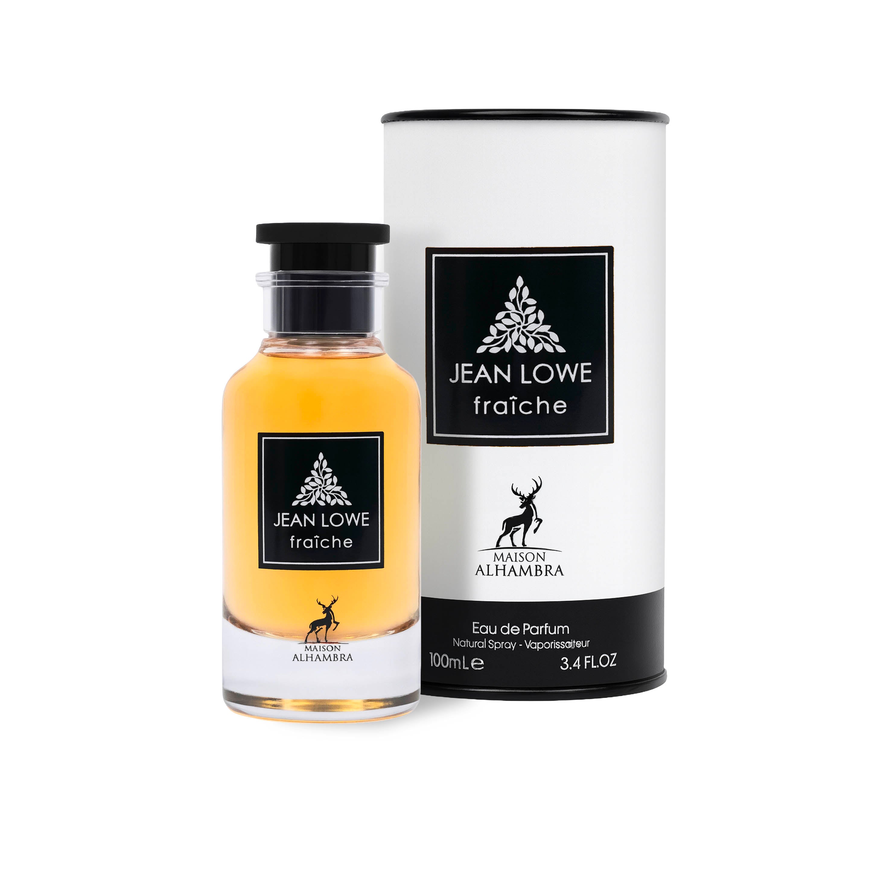 Parfum Jean Lowe Fraîche Maison Alhambra bouteille jaune 100ml