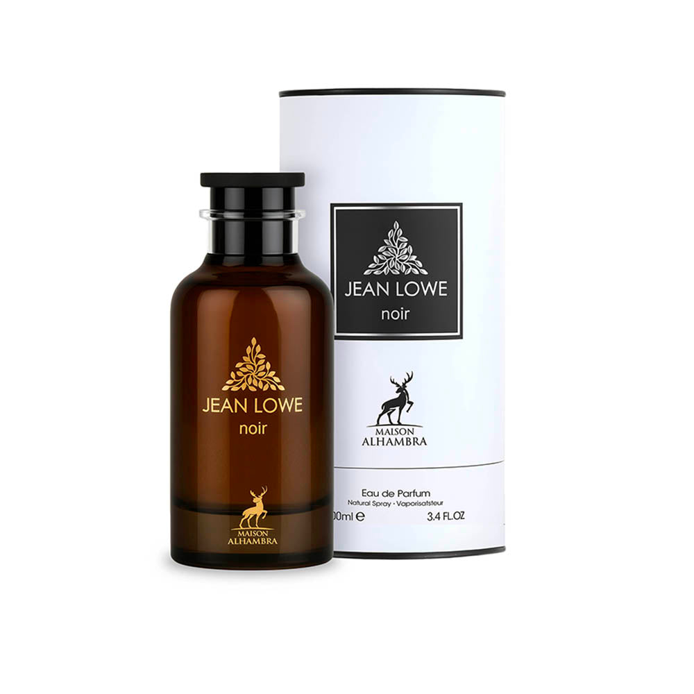 Parfum Jean Lowe Noir Maison Alhambra bouteille sombre