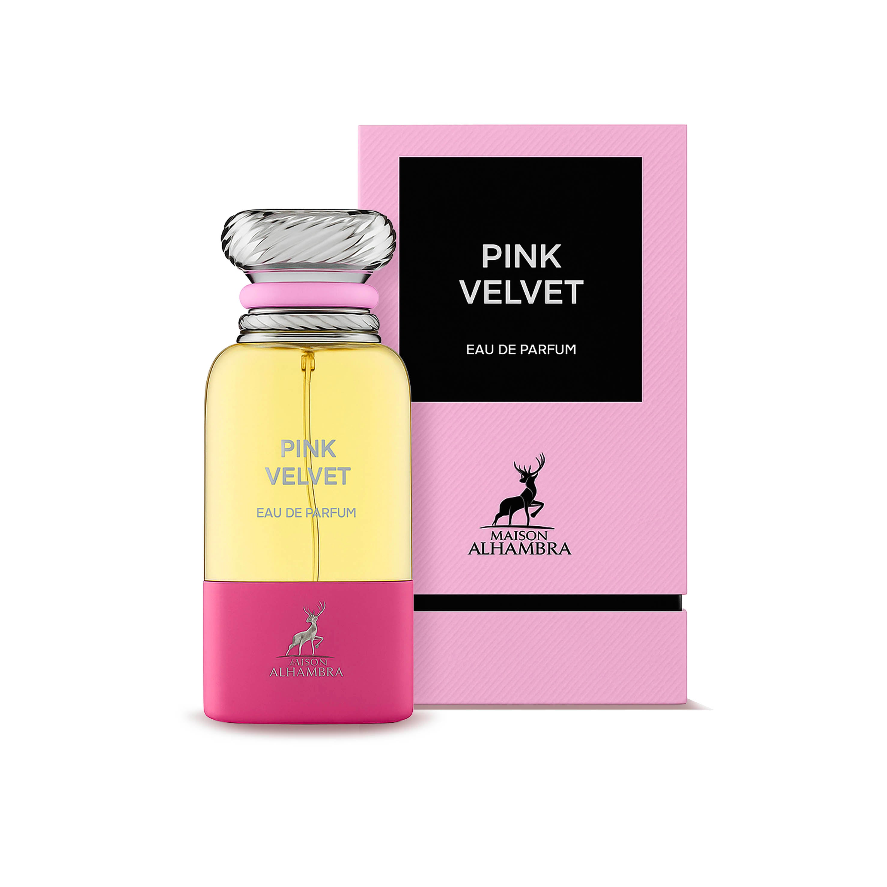 Parfum Velours Rose Maison Alhambra bouteille rose
