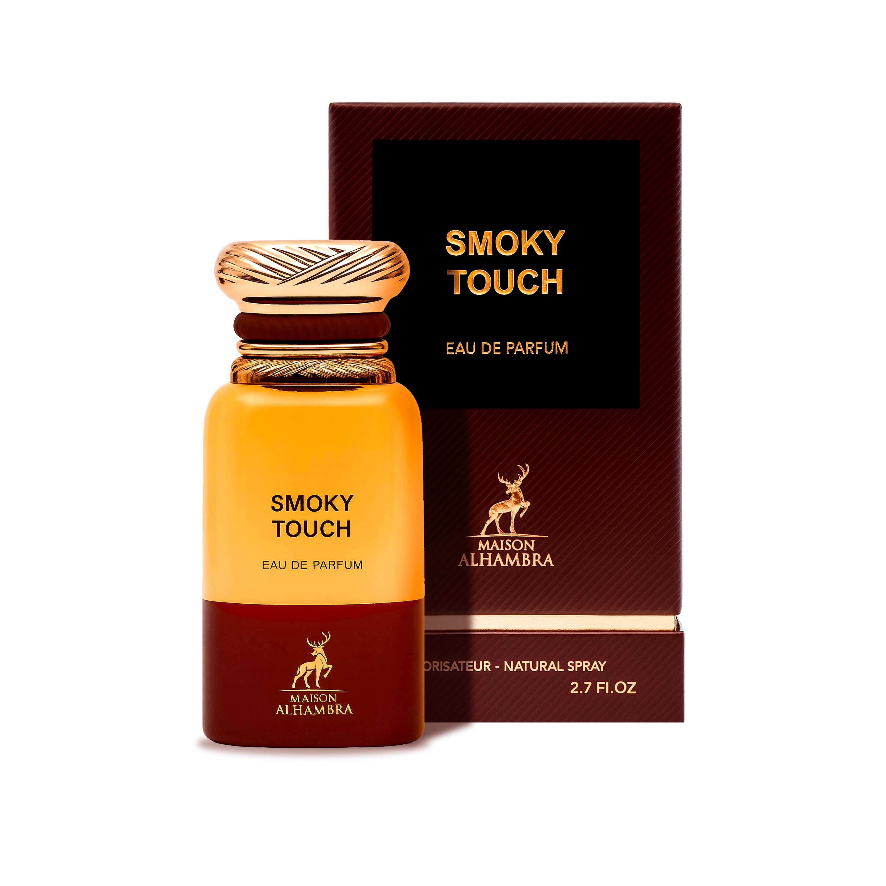 Parfum Smoky Touch Maison Alhambra bouteille notes tabac